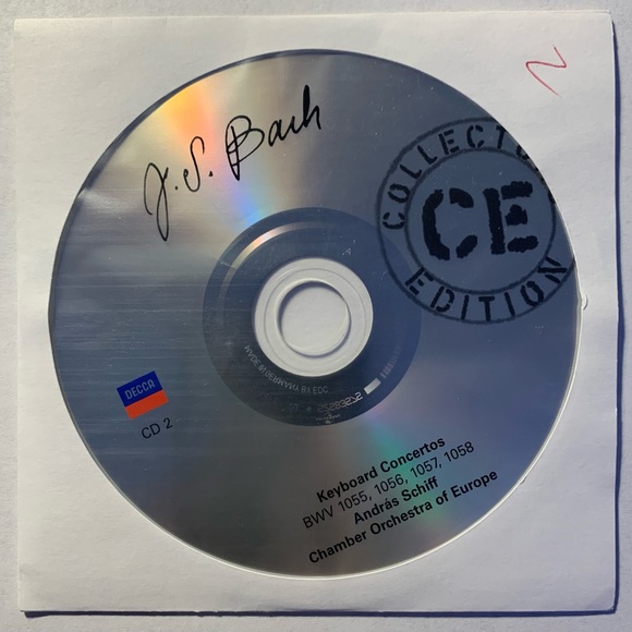 Complete Keyboard Concertos by Peter Serkin CD Bach 2010 Decca AS IS NO BOOKLET - Picture 4 of 6